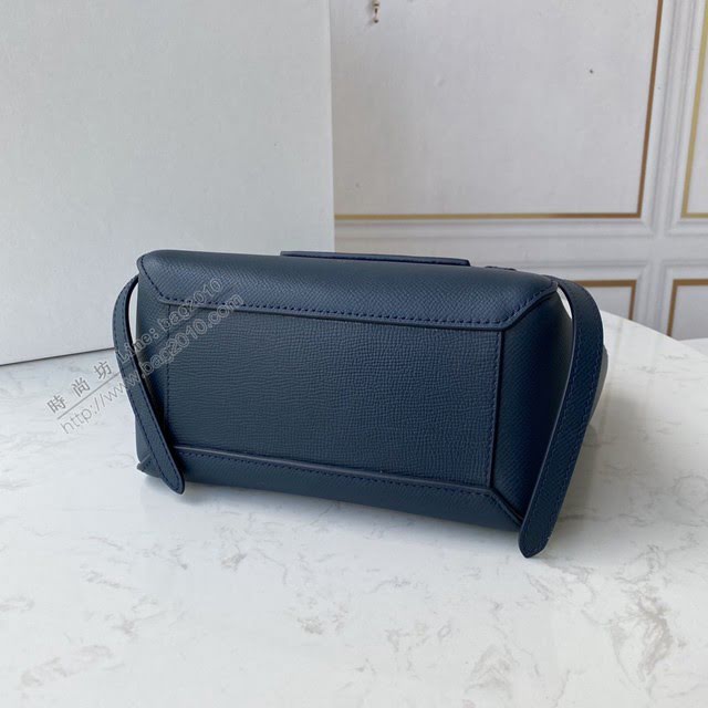 Celine女包 賽琳經典款中號女包 Celine belt bag 掌紋牛皮鯰魚包 189153  slyd2198